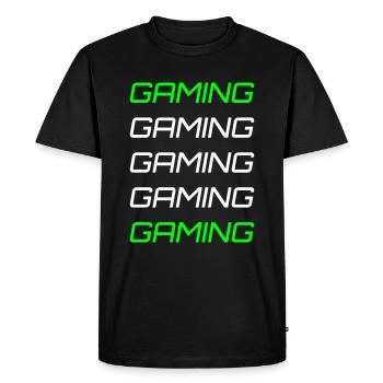 Gaming Gaming Gaming jeu de jeu - T-shirt Premium bio Homme - noir - Devant - Nico (187cm)