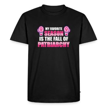 Feminism Empowerment Pro-choice Pro Abortion - Men's Premium Organic T-Shirt - black - Front - Nico (187cm)