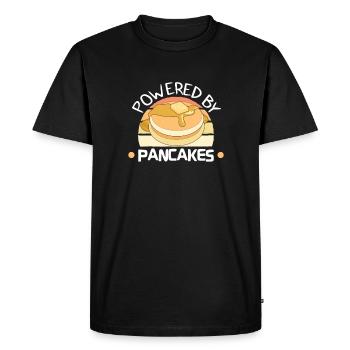 Pancake Maker Pancake Lover Drôle de gaufre - T-shirt Premium bio Homme - noir - Devant - Nico (187cm)