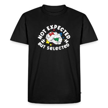 Sensibilisation à l’autisme Maladie autistique Poison autistique - T-shirt Premium bio Homme - noir - Devant - Nico (187cm)