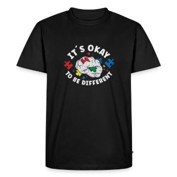 Autism Awareness Autism Disease Autistic Gift - Männer Premium Bio T-Shirt - Schwarz - Vorne - Nico (187cm)