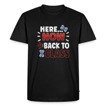 School Nurse Nursing Clinic Medical Stuff - Men's Premium Organic T-Shirt - black - Front - Nico (187cm)