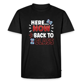 School Nurse Nursing Clinic Medical Stuff - Men's Premium Organic T-Shirt - black - Front - Nico (187cm)