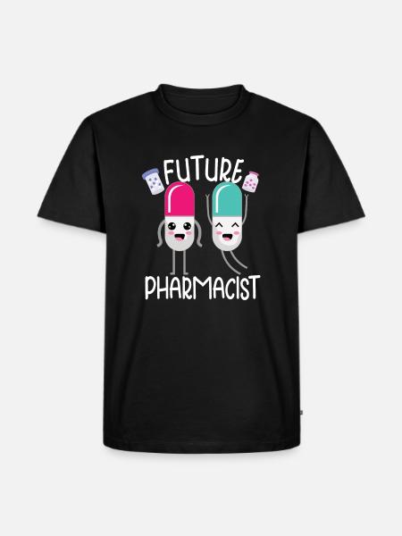 Funny pharmacist-pharmacy-technician-pharmacy - Men's Premium Organic T-Shirt - black