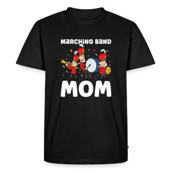 Fanfare Clarinettiste École de musique de répétition - T-shirt Premium bio Homme - noir - Devant - Nico (187cm)