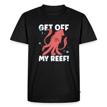 Octopus-lover-octopus Funny - Men's Premium Organic T-Shirt - black - Front - Nico (187cm)