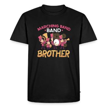 Fanfare Clarinettiste École de musique de répétition - T-shirt Premium bio Homme - noir - Devant - Nico (187cm)