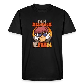 Morels Mushroom Picker Mushroom Farmer Mushroom - T-shirt Premium bio Homme - noir - Devant - Nico (187cm)
