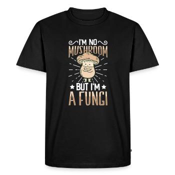 Morels Mushroom Picker Mushroom Farmer Mushroom - T-shirt Premium bio Homme - noir - Devant - Nico (187cm)