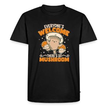 Morels Mushroom Picker Mushroom Farmer Mushroom - T-shirt Premium bio Homme - noir - Devant - Nico (187cm)
