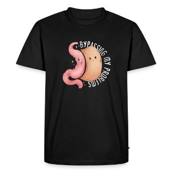 Sleeve gastrectomy sleeve gastrectomy - Men's Premium Organic T-Shirt - black - Front - Nico (187cm)