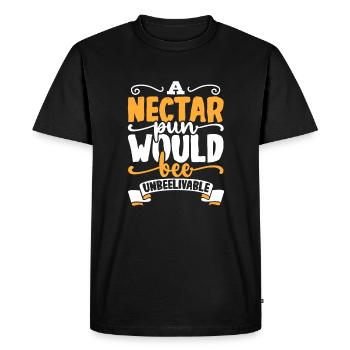 Honey Bee Beekeeping Beekeeper Honeybee Beekeeping - Men's Premium Organic T-Shirt - black - Front - Nico (187cm)