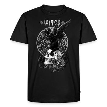 Alchemy England Nine Lives of Poe Neuf Vies - T-shirt Premium bio Homme - noir - Devant - Nico (187cm)