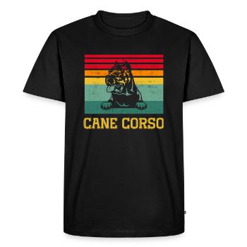 cane corso - T-shirt Premium bio Homme - noir - Devant - Nico (187cm)