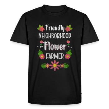 Neighbors Humor Beer Roommates - Men's Premium Organic T-Shirt - black - Front - Nico (187cm)
