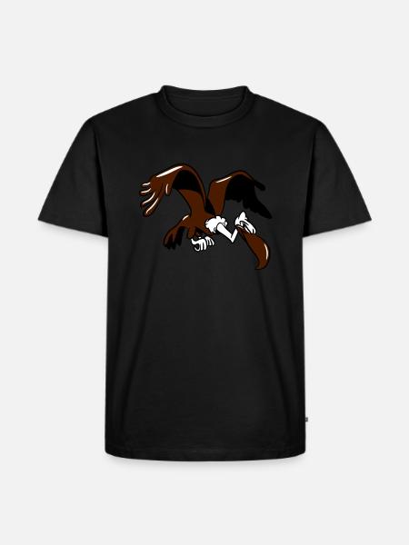 Vicious evil evil jokes - Men's Premium Organic T-Shirt - black