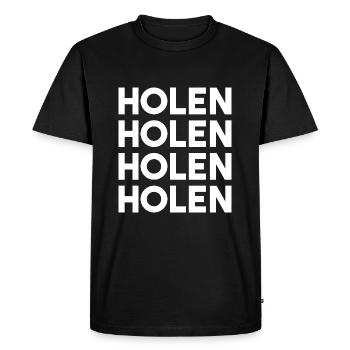 Trier Holen nicht nehmen Trierer Platt Gift - Men's Premium Organic T-Shirt - black - Front - Nico (187cm)