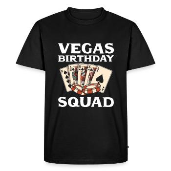 Blackjack Black Jack - Men's Premium Organic T-Shirt - black - Front - Nico (187cm)