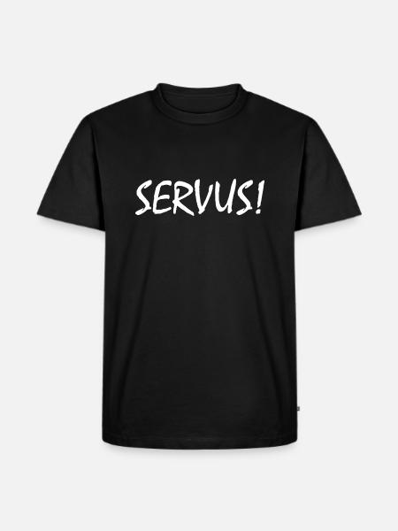 Servus - Men's Premium Organic T-Shirt - black