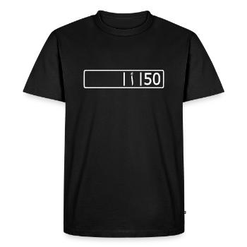 Nador nadorcity 50 ا - T-shirt Premium bio Homme - noir - Devant - Nico (187cm)