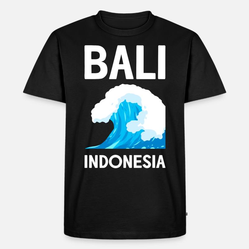 Bali - Männer Premium Bio T-Shirt - Schwarz