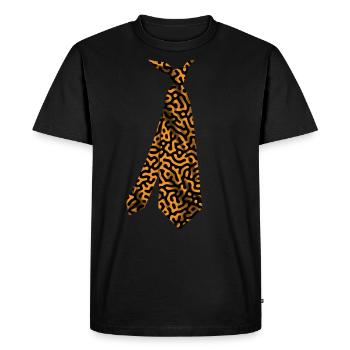 conception de motif de t-shirt imprimé imprimé coloré - T-shirt Premium bio Homme - noir - Devant - Nico (187cm)