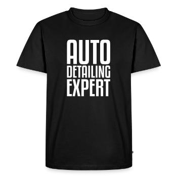 Car Wash Car Cleaning Detailer Auto Detailing - Men's Premium Organic T-Shirt - black - Front - Nico (187cm)
