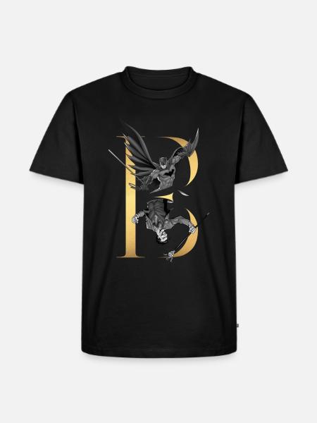 Batman 80 Years Joker - Men's Premium Organic T-Shirt - black
