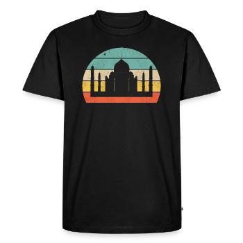 Taj Mahal - T-shirt Premium bio Homme - noir - Devant - Nico (187cm)
