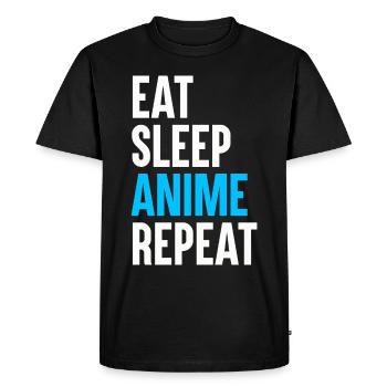 Anime Cosplay Kawaii Japan Anime - Men's Premium Organic T-Shirt - black - Front - Nico (187cm)