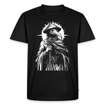 Médecin de la peste Death Goth - T-shirt Premium bio Homme - noir - Devant - Nico (187cm)