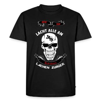 Kärnten - Men's Premium Organic T-Shirt - black - Front - Nico (187cm)