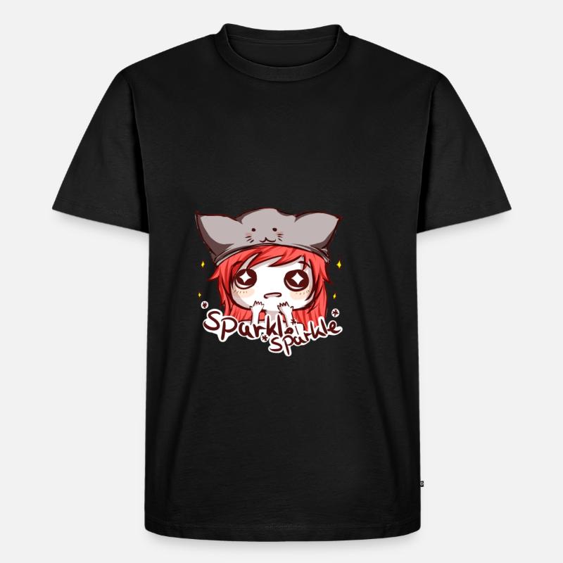 lucy sparkle - Männer Premium Bio T-Shirt - Schwarz