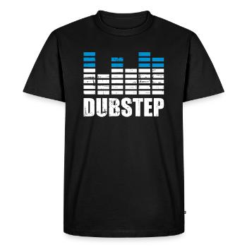 Dubstep - T-shirt Premium bio Homme - noir - Devant - Nico (187cm)