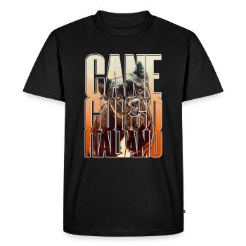 Cane Corso Italiano - T-shirt Premium bio Homme - noir - Devant - Nico (187cm)