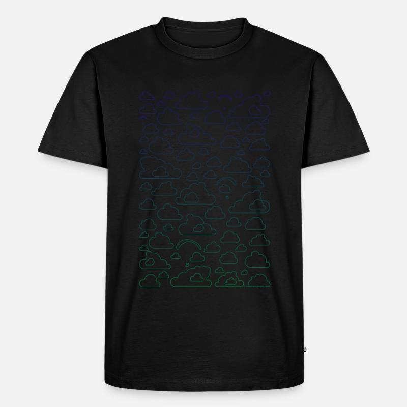 Cloud Surfer Paragliding dark - Männer Premium Bio T-Shirt - undefined