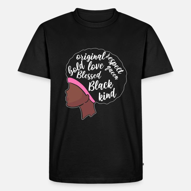 Mobbing - Männer Premium Bio T-Shirt - Schwarz