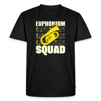 Euphonium Squad Baryton Player Idée cadeau - T-shirt Premium bio Homme - noir - Devant - Nico (187cm)