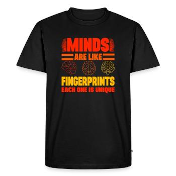 Forensic Psychologist Forensic Psychology - Men's Premium Organic T-Shirt - black - Front - Nico (187cm)