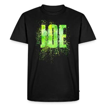 Joe - T-shirt Premium bio Homme - noir - Devant - Nico (187cm)