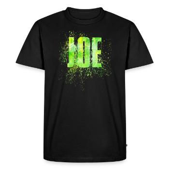 Joe - T-shirt Premium bio Homme - noir - Devant - Nico (187cm)