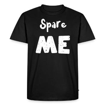 Spare Me - Bowling - Men's Premium Organic T-Shirt - black - Front - Nico (187cm)