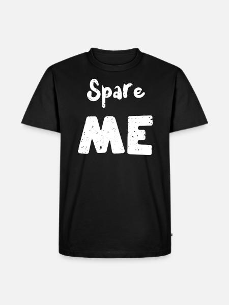 Spare Me - Bowling - Men's Premium Organic T-Shirt - black