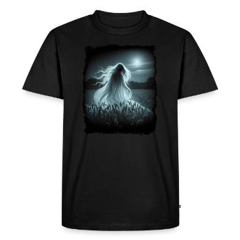 Nightwraith - la Dame de Minuit - T-shirt Premium bio Homme - noir - Devant - Nico (187cm)