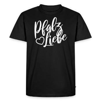 Palatinat Amour - T-shirt Premium bio Homme - noir - Devant - Nico (187cm)