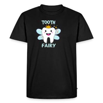 Tooth Fairy Fairy Fairy - Men's Premium Organic T-Shirt - black - Front - Nico (187cm)