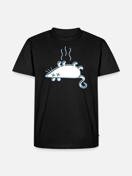 A Dead Mouse - Men's Premium Organic T-Shirt - black