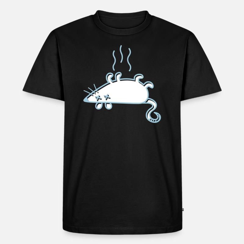 Eine tote Maus - Männer Premium Bio T-Shirt - Schwarz