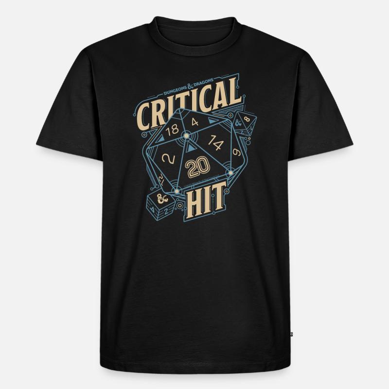 Ekologisk premium-T-shirt herr