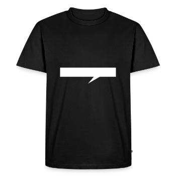 Ballon - T-shirt Premium bio Homme - noir - Devant - Nico (187cm)